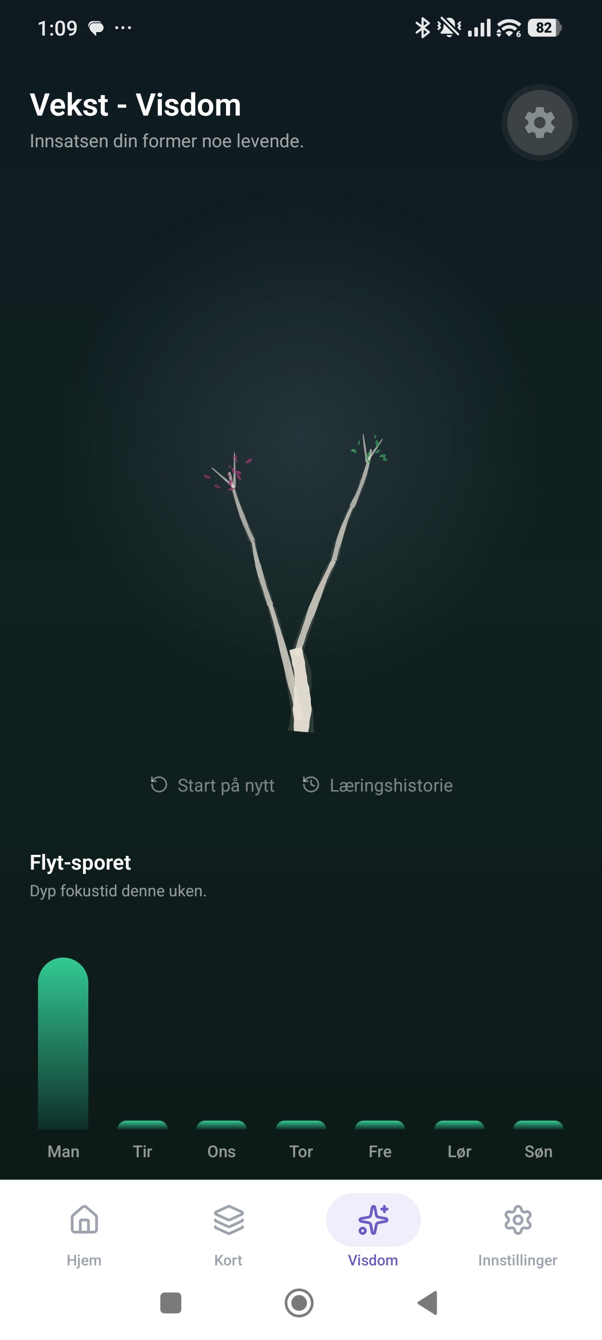 Det levende kunnskapstreet i ZQuiz